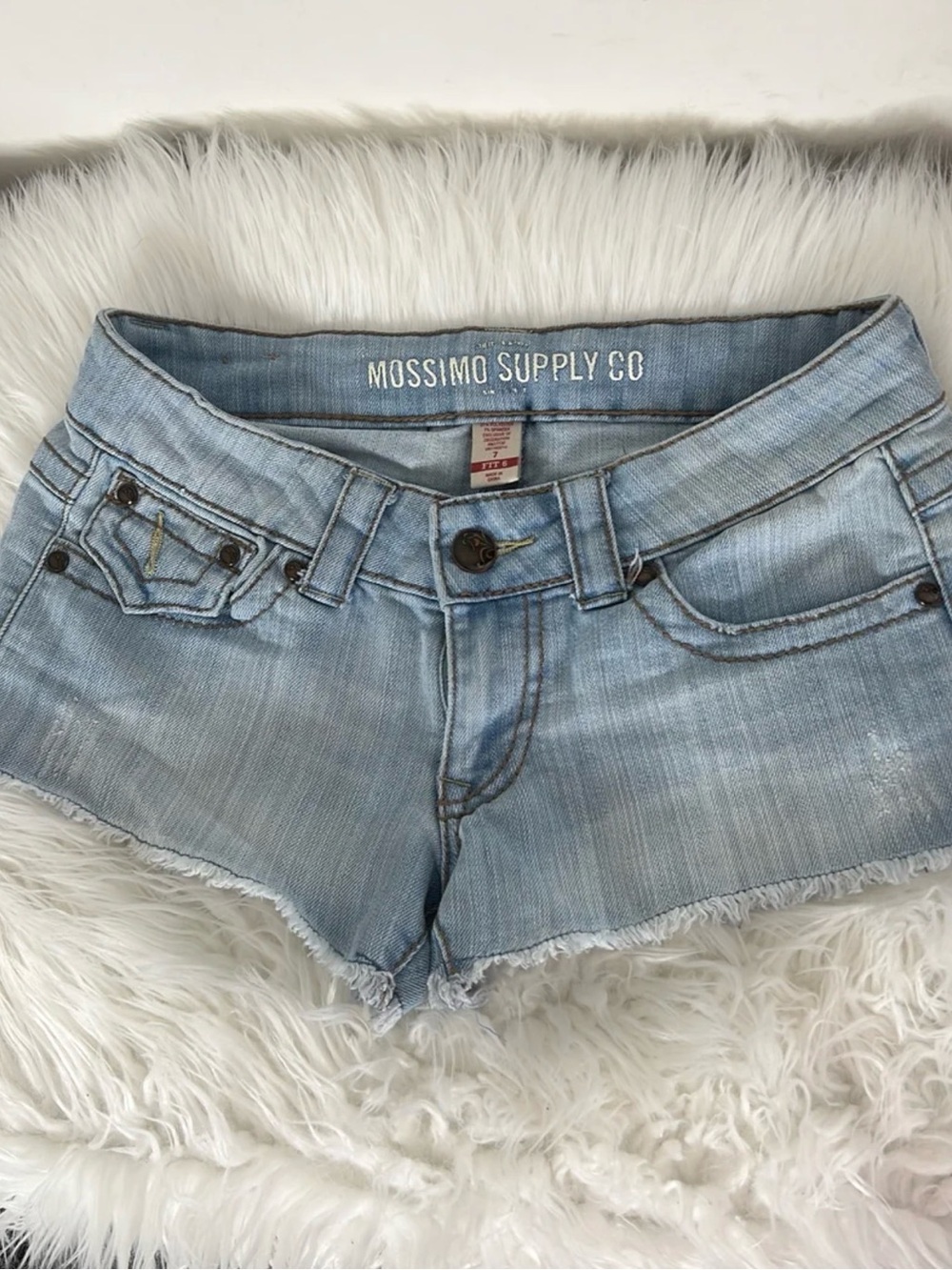 Mossimo Supply Co. Light Wash Denim Shorts